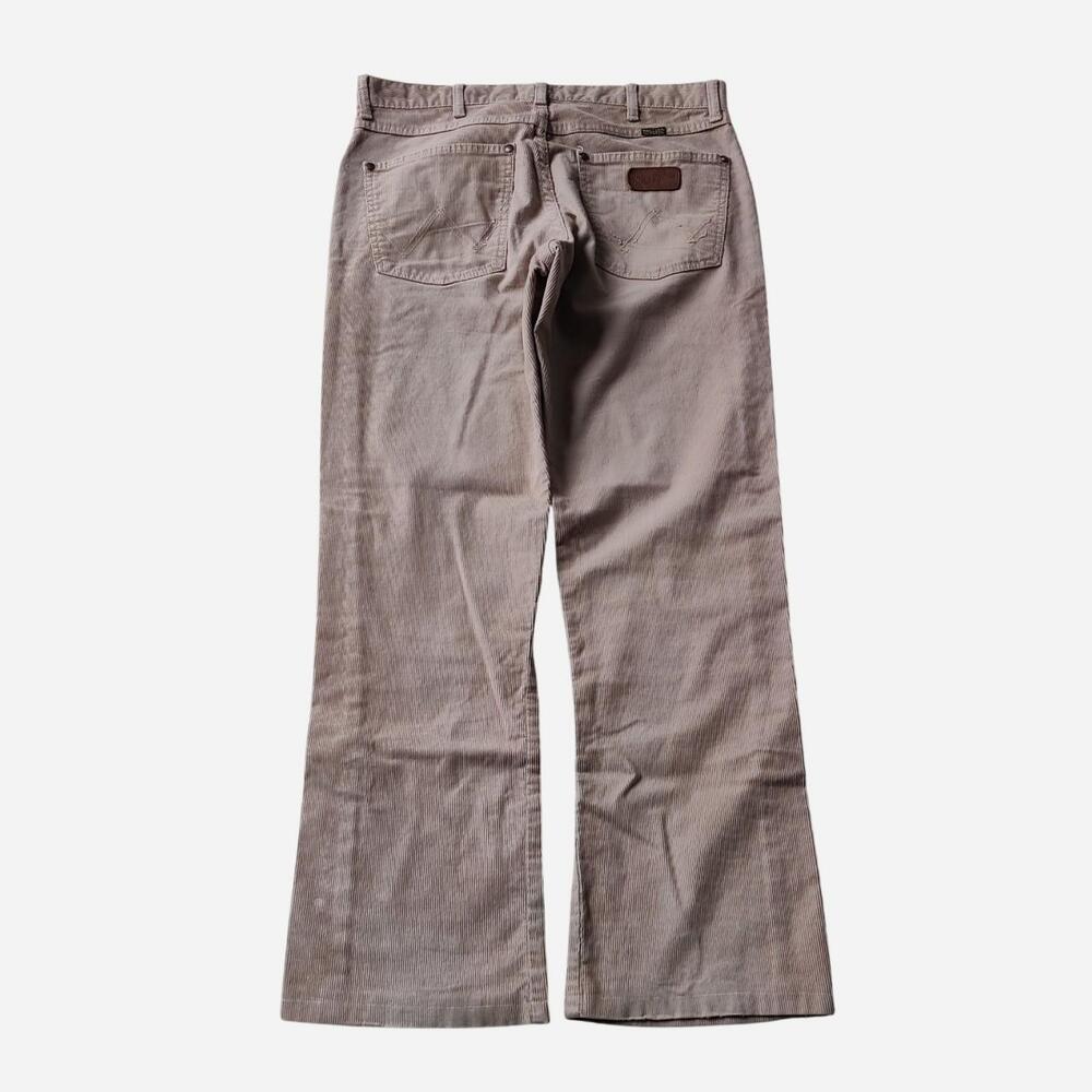 vintage Wrangler tan corduroy bootcut pants